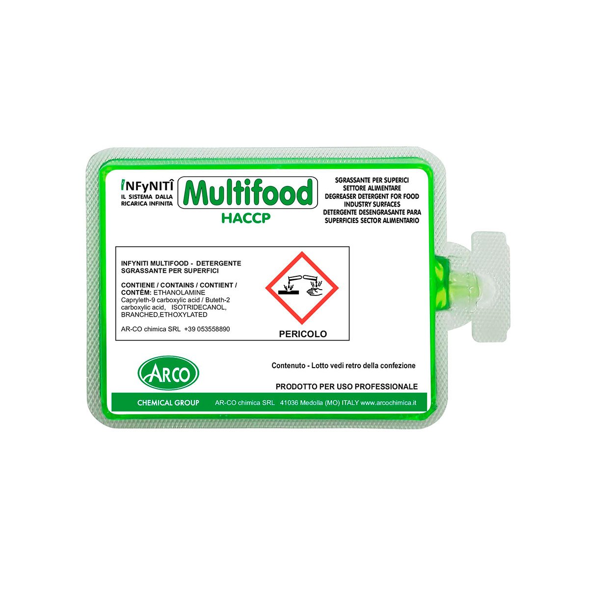 Multifood HACCP cápsula de 100 ML (CONCENTRADO)